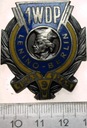 Odznaka 1WDP 1 Oficerska Szkoła Artylerii