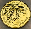 2 zł złote 1998 Adam Mickiewicz