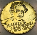 2 zł złote 1999 Juliusz Słowacki