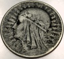 5 zł złotych 1933 Głowa Kobiety Polonia Jadwiga Babka SREBRO