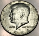 USA 1/2 Dolara 1968 Half Dollar Liberty JFK John F Kennedy SREBRO
