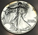 USA 1 dolar dollar 1989 American Silver Eagle uncja 1 oz SREBRO