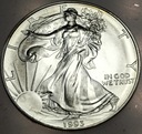 USA 1 dolar dollar 1993 American Silver Eagle uncja 1 oz SREBRO