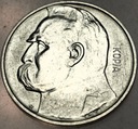 2 zł złote 1936 Józef Piłsudski KOPIA 1988 MENNICA REPLIKA SREBRO