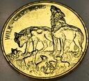 2 zł złote 1999 Wilk Wilki Zwierzęta Świata