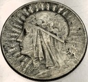 5 zł złotych 1933 Głowa Kobiety Polonia Jadwiga Babka SREBRO