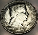 Łotwa 5 Łatów Lati 1931 SREBRO