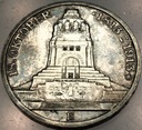 Niemcy 3 marki mark 1913 E 100 lat bitwy pod Lipskiem SREBRO