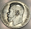 Rosja 1 rubel 1897 Mikołaj II SREBRO