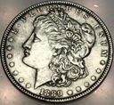 USA 1 dolar Dollar 1889 Morgan SREBRO