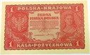 1919 1 Jedna Marka Polska I Serja LL (nr 1)