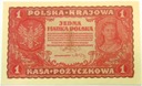 1919 1 Jedna Marka Polska I Serja LL (nr 2)