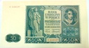 1941 50 zł Pięćdziesiąt Złotych Seria E (nr 1)