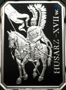 10 zł złotych 2009 Husarz XVII wiek SREBRO