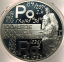 20 zł złotych 1998 Skłodowska Polon i Rad SREBRO