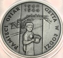 20 zł złotych 2004 GETTO Pamięci ofiar Getta w Łodzi SREBRO
