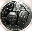 20 zł złotych 2009 Polacy Ratujący Żydów Sendlerowa Getter Kossak SREBRO