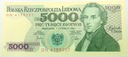 1982 5000 zł złotych Chopin seria DN (nr 2)