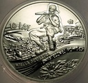 10 zł złotych 2003 10 lat WOŚP Wielka Orkiestra Świątecznej Pomocy SREBRO