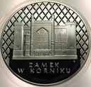 20 zł złotych 1998 Zamek w Kórniku SREBRO