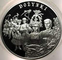 20 zł złotych 2004 Dożynki Polski Rok Obrzędowy SREBRO