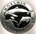 20 zł złotych 2004 Morświn Zwierzęta Świata SREBRO