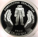 10 zł złotych 1998 Deklaracja Praw Człowieka