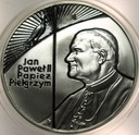 10 zł złotych 1999 Jan Paweł II Papież Pielgrzym SREBRO
