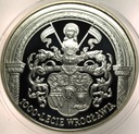 10 zł złotych 2000 1000 lecie Wrocławia SREBRO