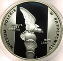 10 zł złotych 2000 Muzeum Polskie w Rapperswilu SREBRO