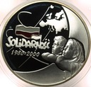 10 zł złotych 2000 Solidarność 1980 SREBRO