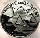 10 zł złotych 2001 Trybunał Konstytucyjny 15-lecie orzecznictwa SREBRO