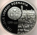 10 zł złotych 2003 Poznań Lokacja 750-lecie lokacji Poznania SREBRO
