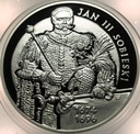 10 zł złotych 2001 Jan III Sobieski SREBRO PÓŁPOSTAĆ
