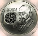 10 zł złotych 2001 Michał Siedlecki SREBRO