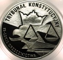 10 zł złotych 2001 Trybunał Konstytucyjny 15-lecie orzecznictwa SREBRO