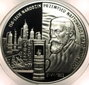 10 zł złotych 2003 150-lecie Przemysłu Naftowego Gazowniczego SREBRO