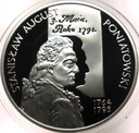 10 zł złotych 2005 Stanisław August Poniatowski POPIERSIE SREBRO
