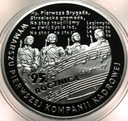 10 zł złotych 2009 Kompania Kadrowa Pierwsza Brygada SREBRO