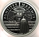 10 zł złotych 2002 Jan Paweł II Pontifex Maximus SREBRO