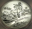 10 zł złotych 2003 10 lat WOŚP Wielka Orkiestra Świątecznej Pomocy SREBRO
