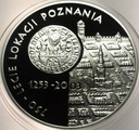 10 zł złotych 2003 Poznań Lokacja 750-lecie lokacji Poznania SREBRO