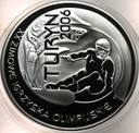 10 zł złotych 2006 Turyn Igrzyska Olimpiada Snowboard SREBRO