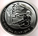 10 zł złotych 2006 Turyn Igrzyska Olimpiada Snowboard SREBRO