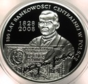 10 zł złotych 2009 BANKOWOŚĆ 180 lat bankowości centralnej SREBRO