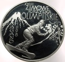 10 zł złotych 1998 Zimowe Igrzyska Nagano Japonia SREBRO