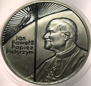 10 zł złotych 1999 Jan Paweł II Papież Pielgrzym SREBRO