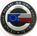 10 zł złotych 2004 Wstąpienie Polski do Unii Europejskiej UE EU SREBRO