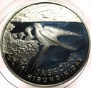 300000 zł złotych 1993 Jaskółki SREBRO