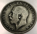 Anglia UK 1 szyling shilling 1920 Jerzy V George SREBRO
